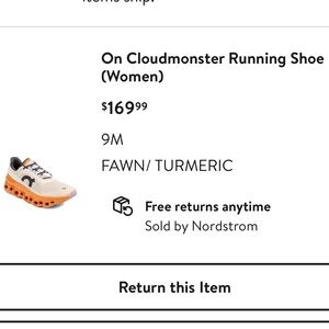 On Running Cloudmonster Women's Shoes